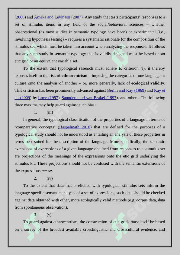 Semantic typology 7