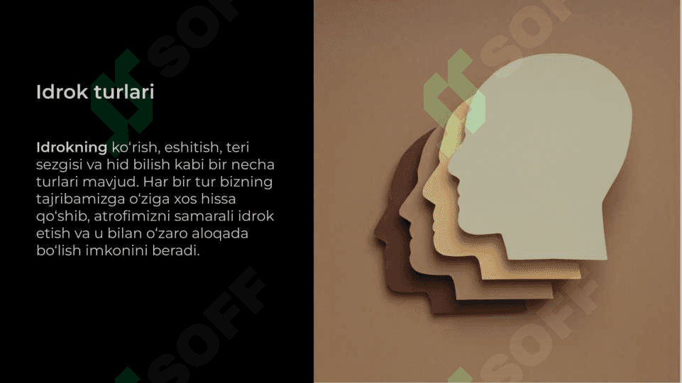 Idrok, tafakkur, nutq va xayol turlari 4