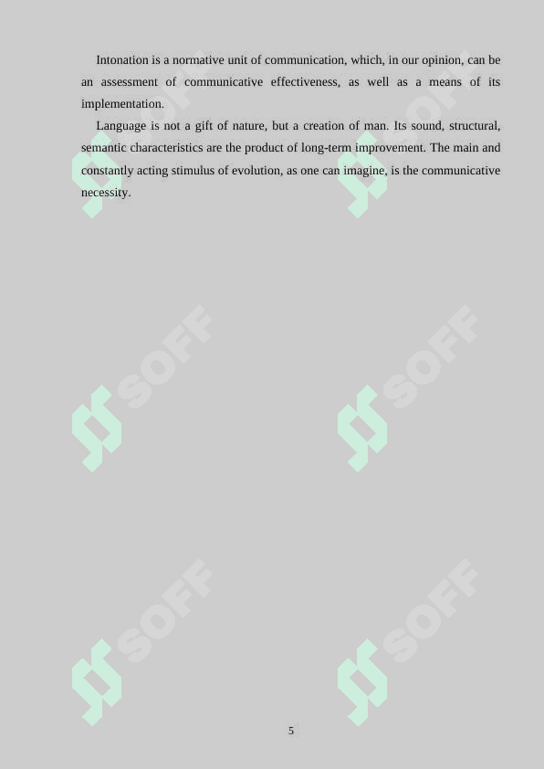 Intonation and its components 4