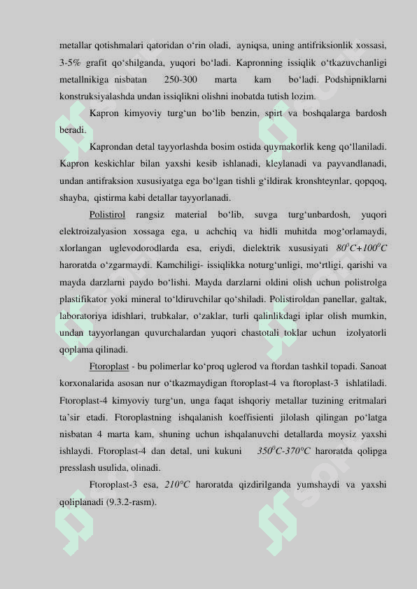 NOMETALL, KOMPOZISION VA KUKUNLI MATERIALLAR 8