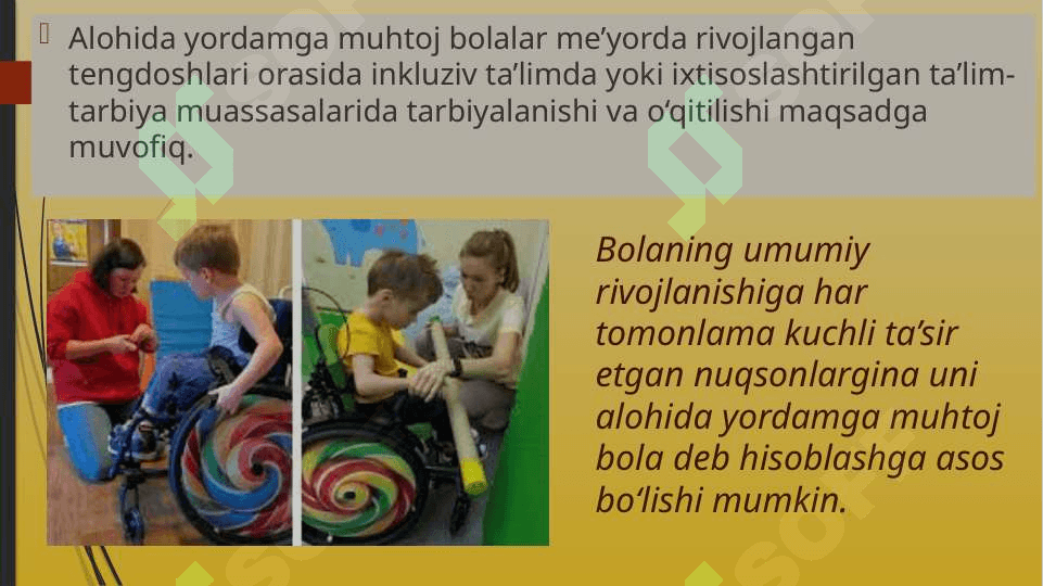 MAXSUS YORDAMGA MUHTOJ BOLALAR TOIFALARI 2 (2) 4