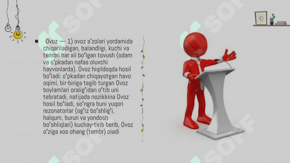 Ovoz buzilishlari . Uning sabablari mexanizmi 2