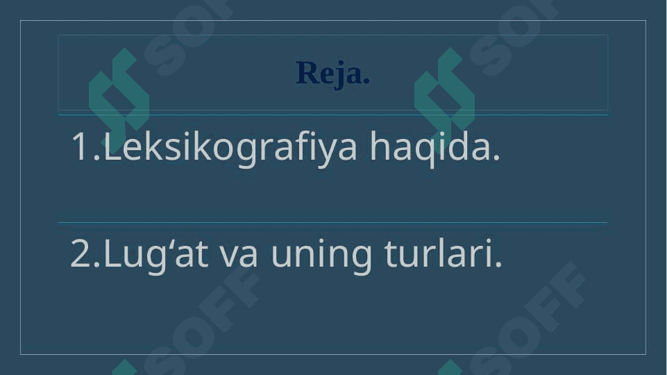 O’zbek imo-ishora tilida leksikografiya. 2