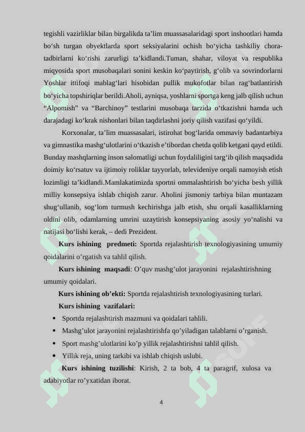 SPORTDA REJALASHTIRISH TEXNOLOGIYASINING UMUMIY QOIDALARI 4