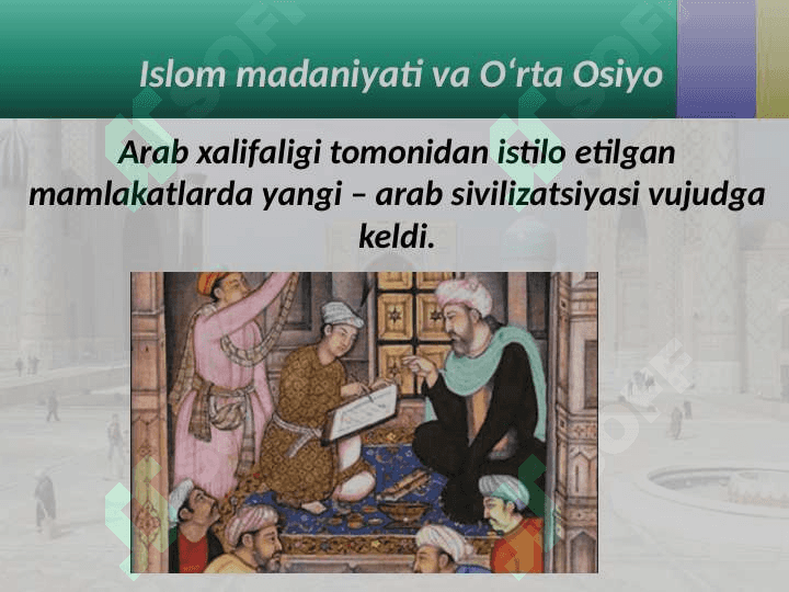 Osiyo mamlakatlari madaniyati 2