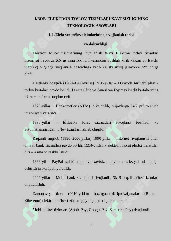 ELEKTRON TO‘LOV TIZIMLARI XAVFSIZLIGI 5