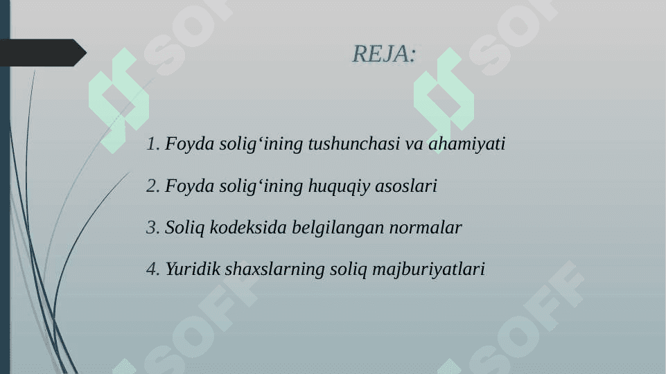 FOYDA SOLIG’I 2
