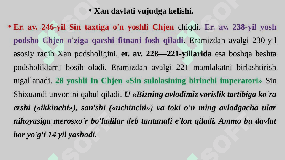 Xitoydagi Xan imperiyasi 2