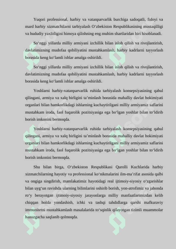 HARBIY QISMLARDA TARBIYAVIY VA MAFKURAVIY ISHLAR USLUBIYOTI 4