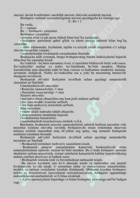 Qishloq xo’jaligida menejment samaradorligi mavzusida mustaqil ish 3