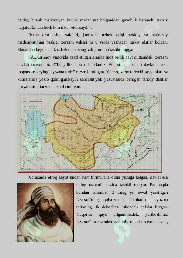 «AVESTO» -TARIXIY  MANBA  SIFATIDA 8