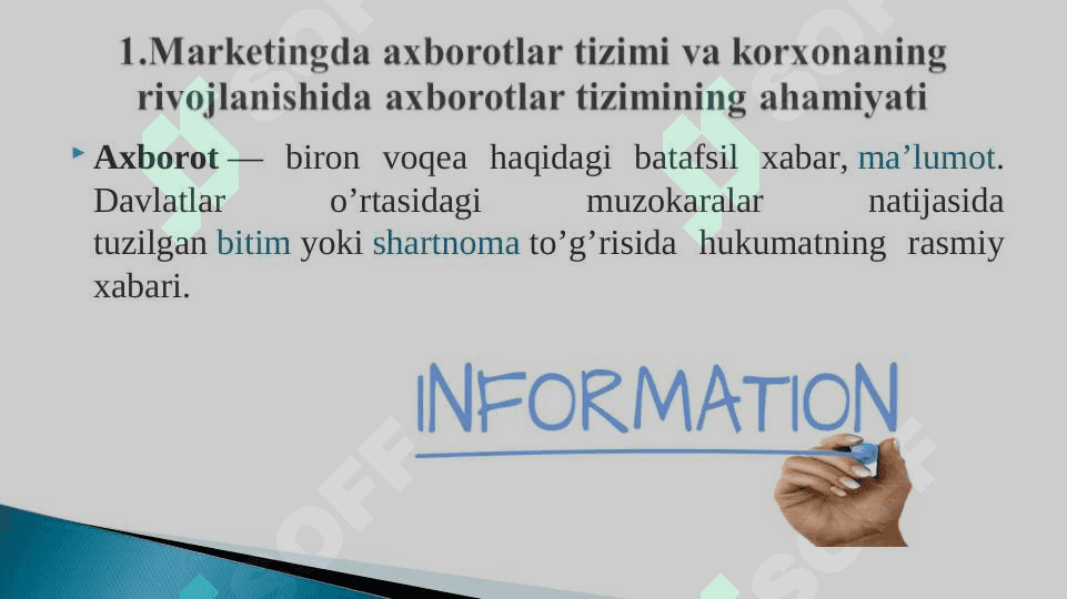 Marketing axborot manbalari 2
