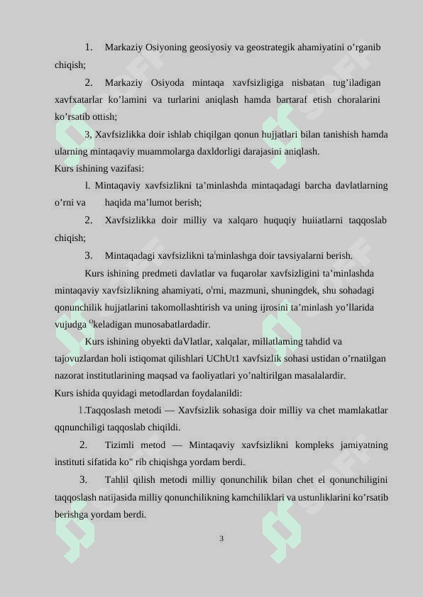 Markaziy Osiyoda mintaqaviy xavfsizlik masalalari 3