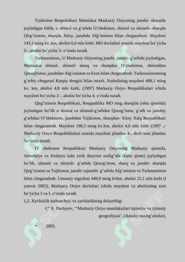 Markaziy Osiyoda mintaqaviy xavfsizlik masalalari 8