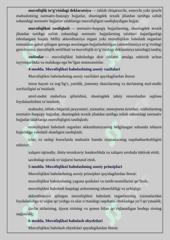 O‘ZBEKISTON RESPUBLIKASINING QONUNI 3
