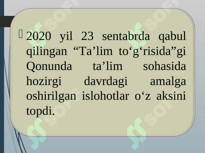 O`ZBEKISTON RESPUBLIKASII TA`LIM TIZIMI 4