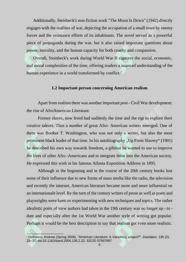 The Second World War in American literature 6