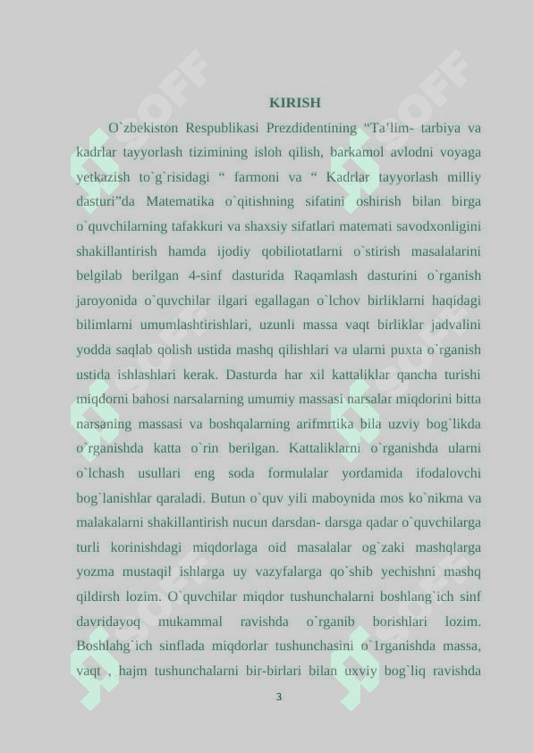 4-SINFDA MIQDORLARNI O`RGANISH 3