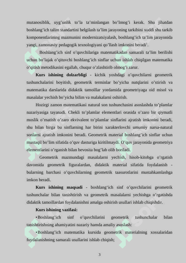 Boshlang’ich sinflarda geometrik materialni o’rgatish uslublari 3