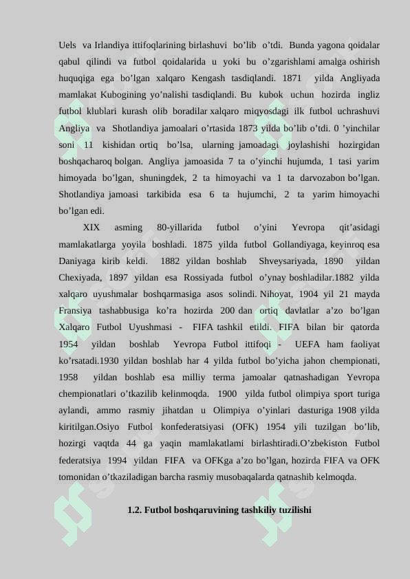 FUTBOL UCHRASHUVIDA JAMOADA TARTIB QOIDANI TASHKIL ETILISHI 6