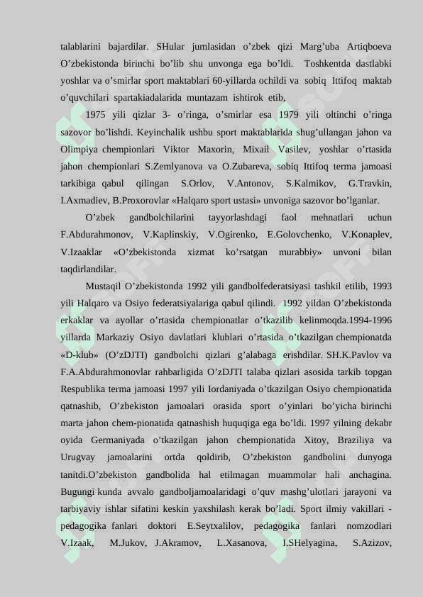 GANDBOL O’YIN TAKTIKASINING TASNIFI 7