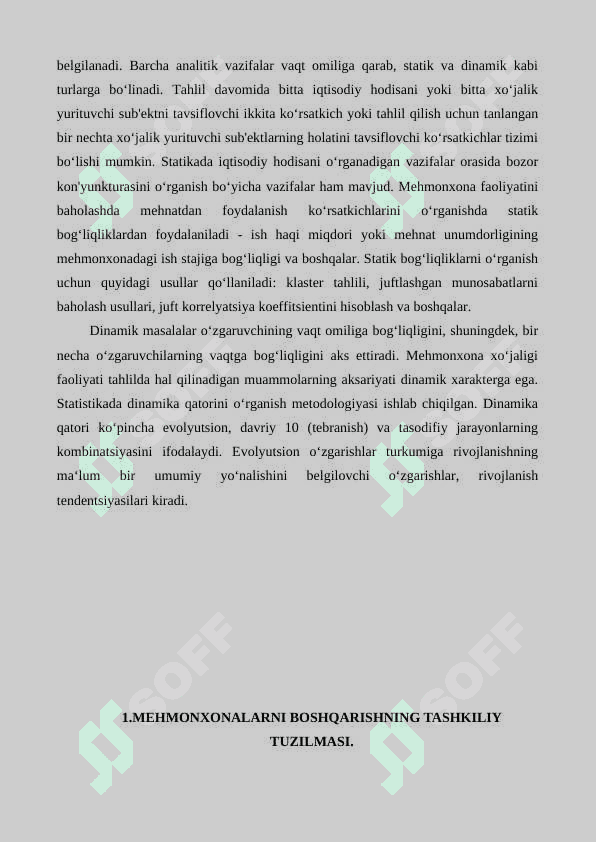 Mehmonxonalarni boshqarishning  tashkiliy  tuzilmasi 7