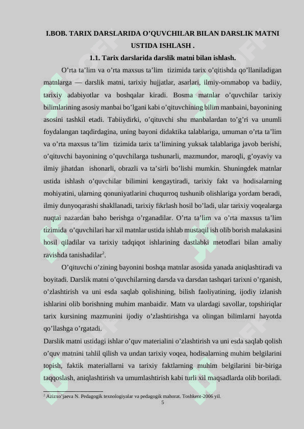9-sinf jahon tarixi darslarida shartli grafik ko’rsatmalaridan foydalanish 5