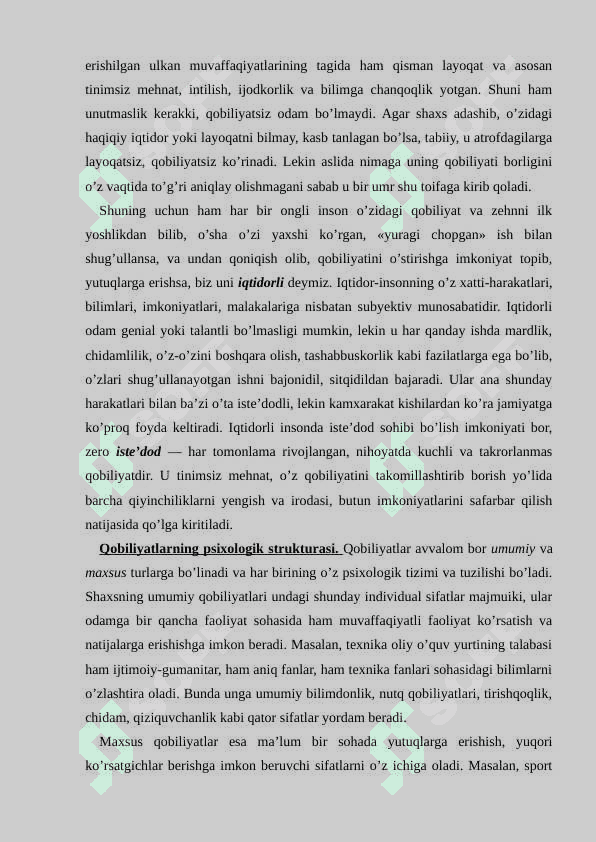 Shaxsning individual xususiyatlari 6