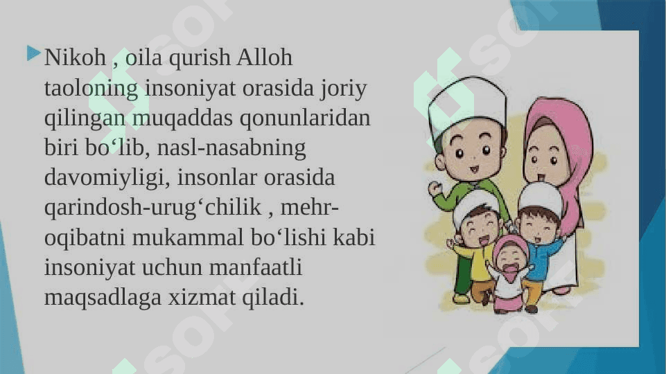 Mavzu: Oila hayoti 3