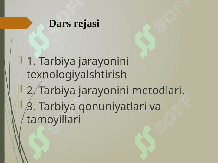 :  Tаrbiya fanini o’qitishda tarbiya texnologiyalarining o’rni. 2