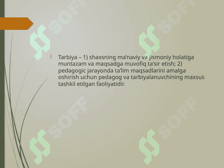 :  Tаrbiya fanini o’qitishda tarbiya texnologiyalarining o’rni. 3