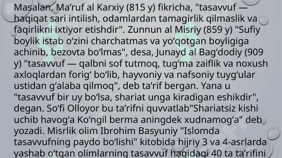 Tasavvuf tariqatlari 4
