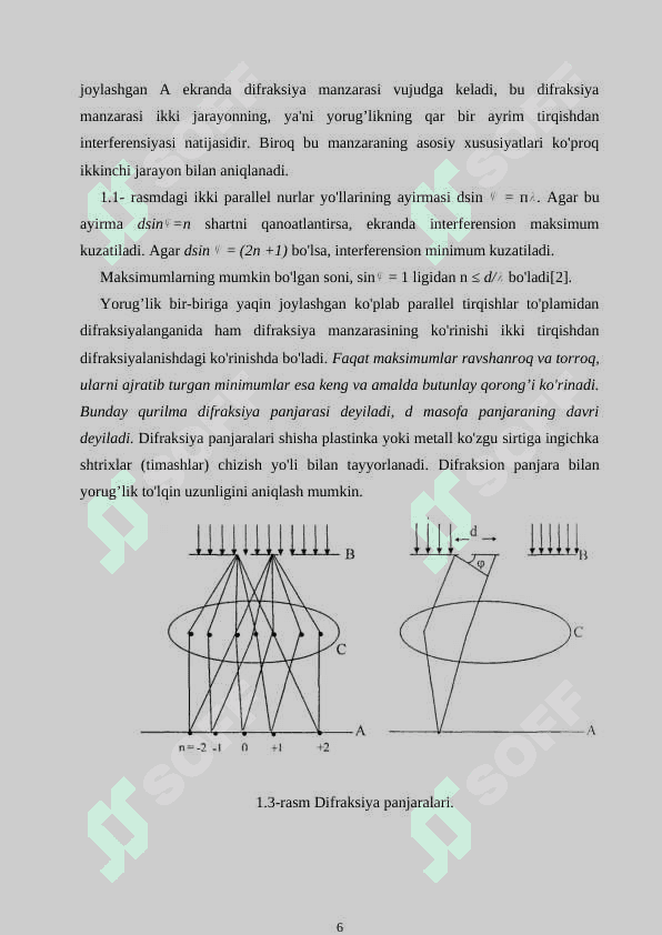 Zonali plastinkalarni o`rganish ( kurs ishi ) 6