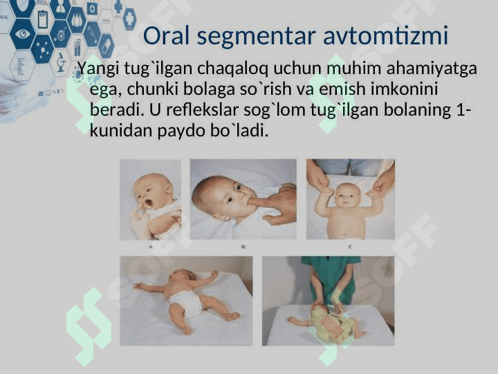 YANGI TUG`ILGAN CHAQLOQLARNING SHARTSIZ REFLEKSLARI 3