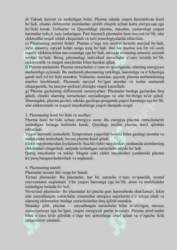 Plazma Referat 2