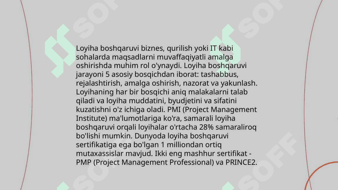 Loyiha va Loyiha tavsifi 4