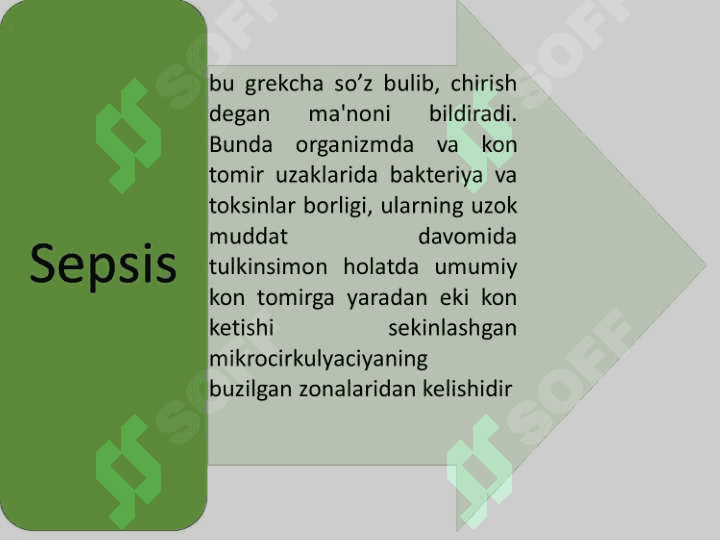 Chilla davri infekstiyalari. Akusherlik peritoniti. 3