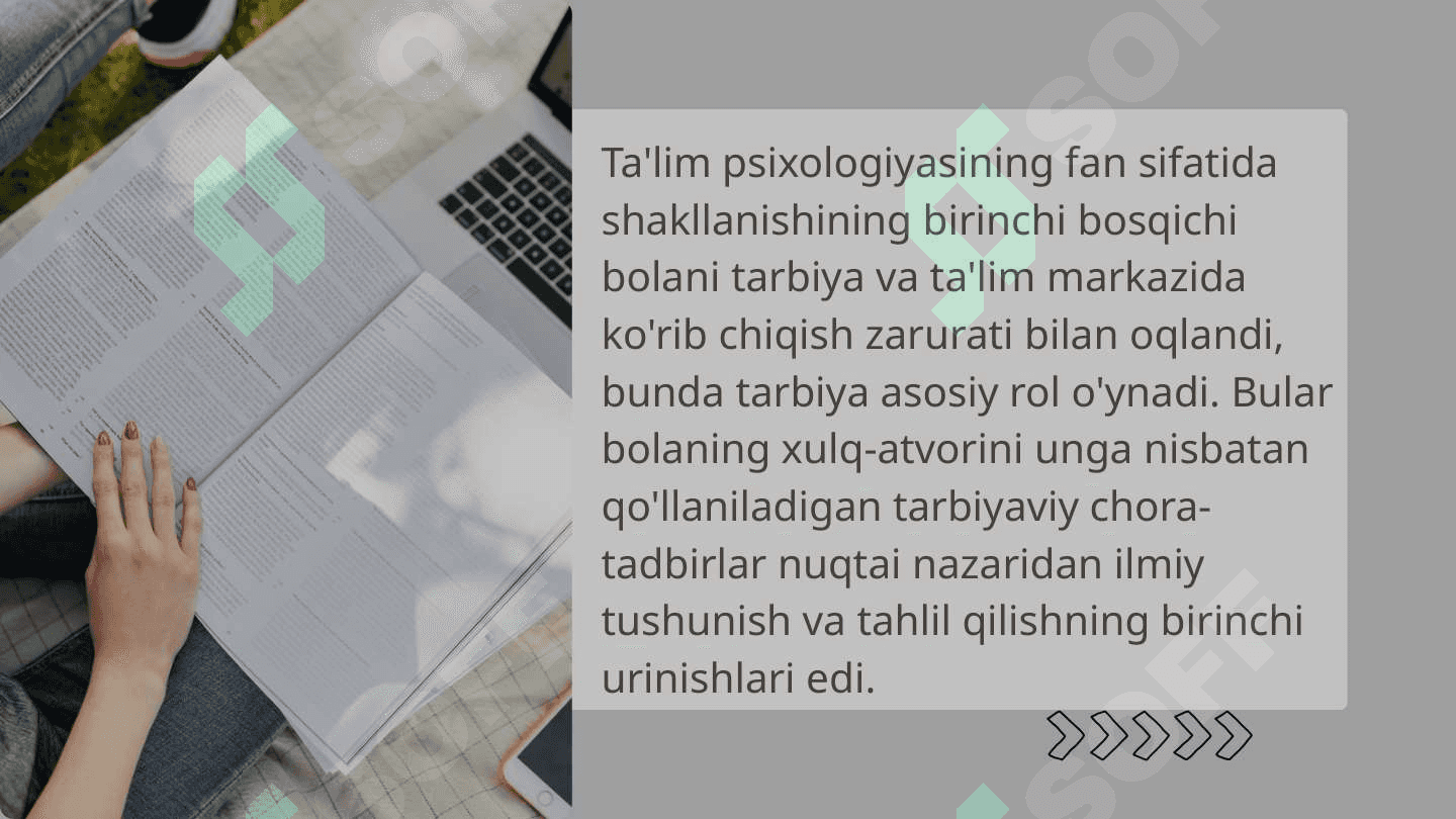 Pedagogik psixologiyaning yuzaga kelishi 4