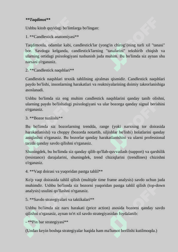 the candlestick trading bible o'zbekcha 4