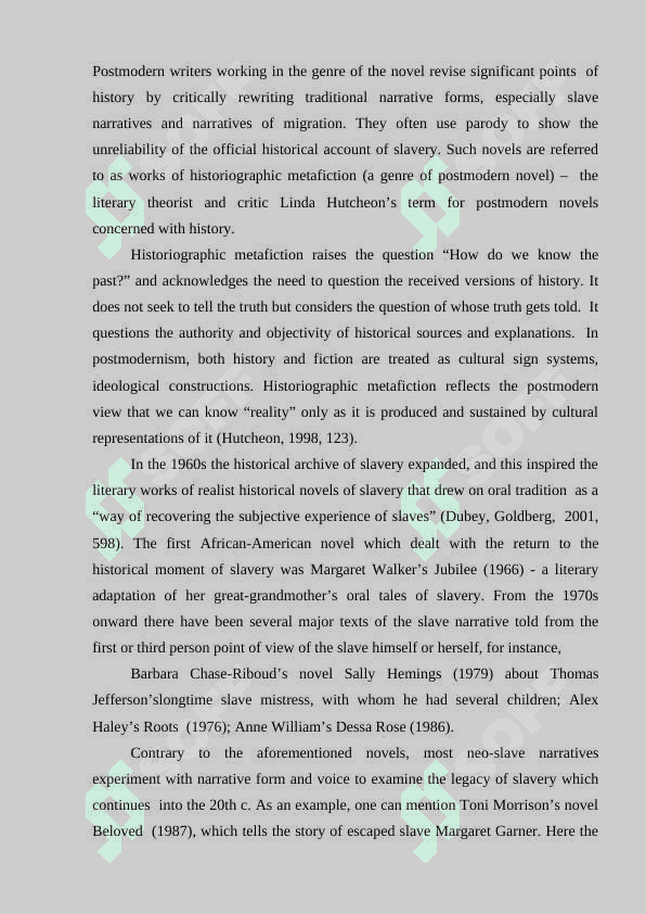 Afro-American literature and its influence 5