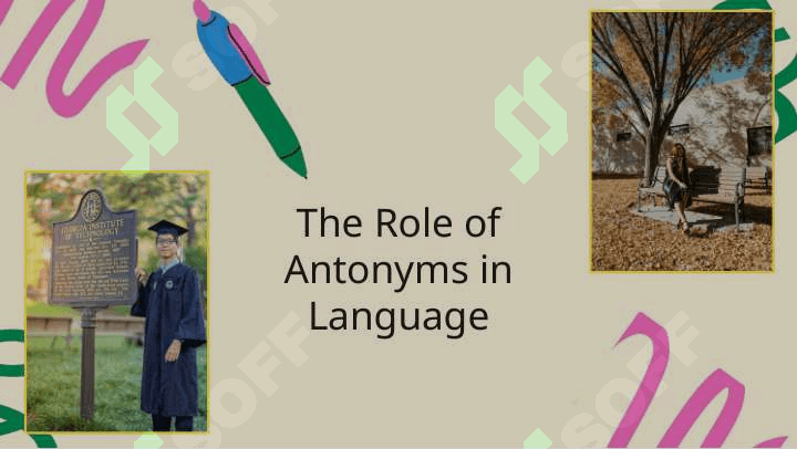 Synonyms and antonyms 4