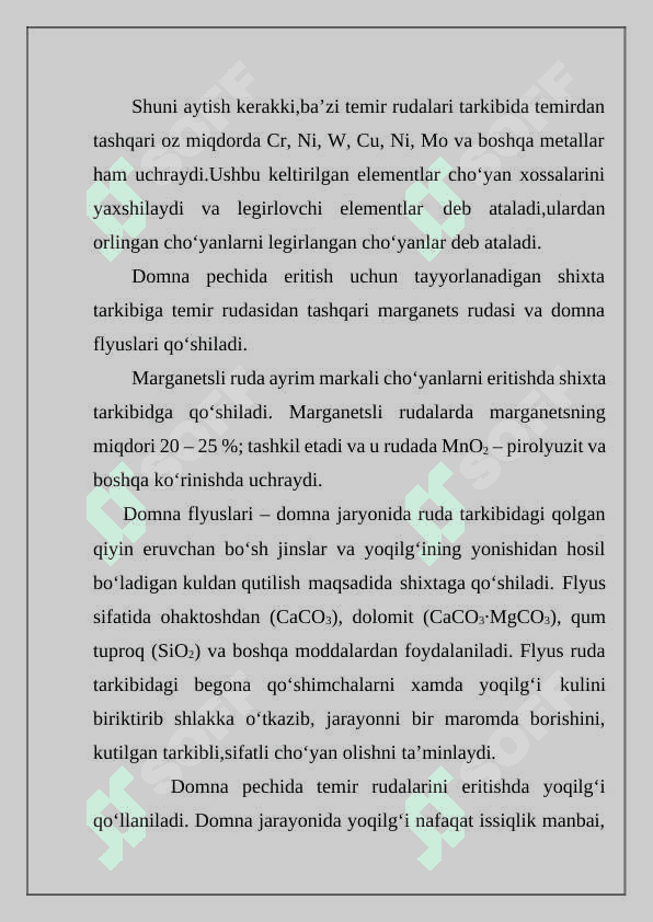 Mavzu_ Chuyan turlari, tasnifi, tarkibi, xossalari, markalanishi 7
