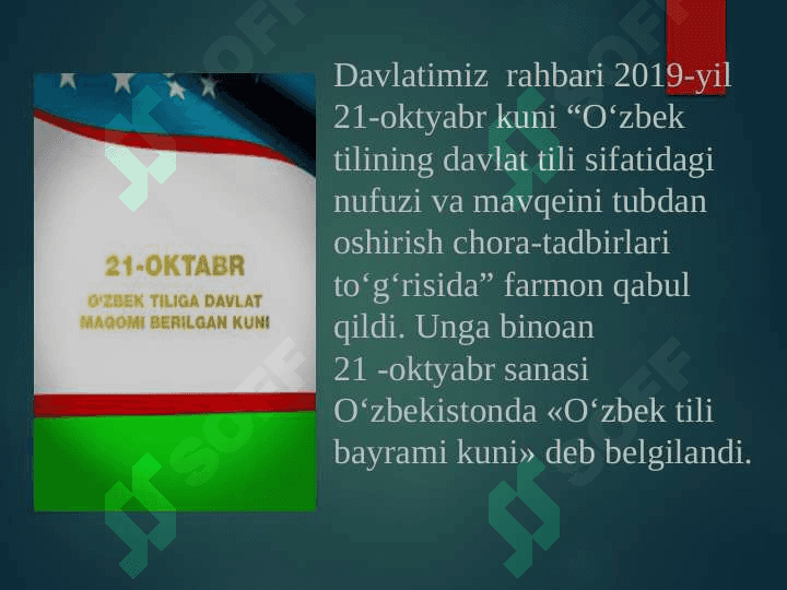 O'zbek tili 3