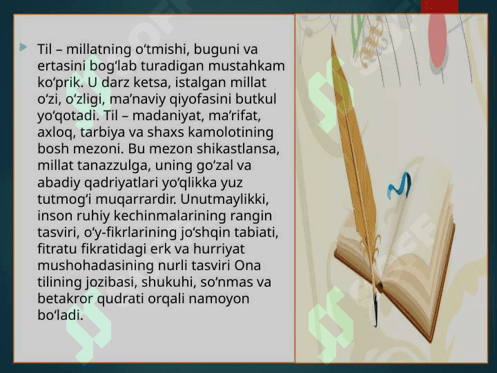 O'zbek tili 4