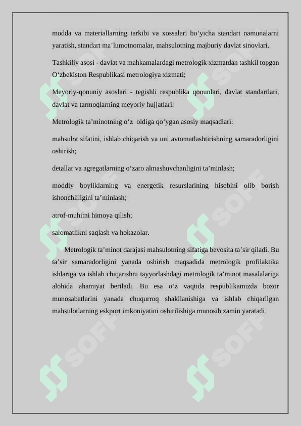 Metrologiya va metrologik ta'minot 3