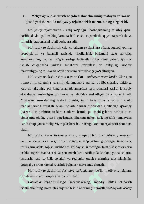 Moliya va moliyaviy texnologiya 4
