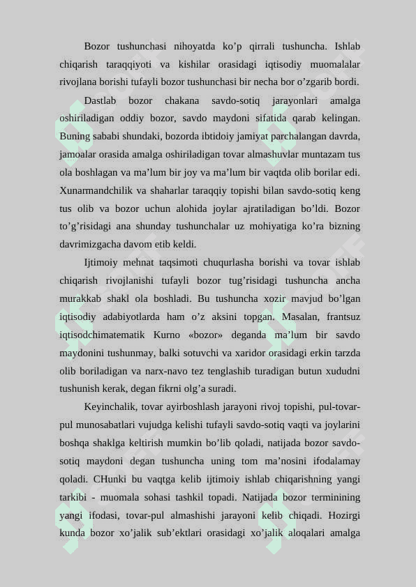 Bozorning davlat tamonidan tartibga solinishi 6