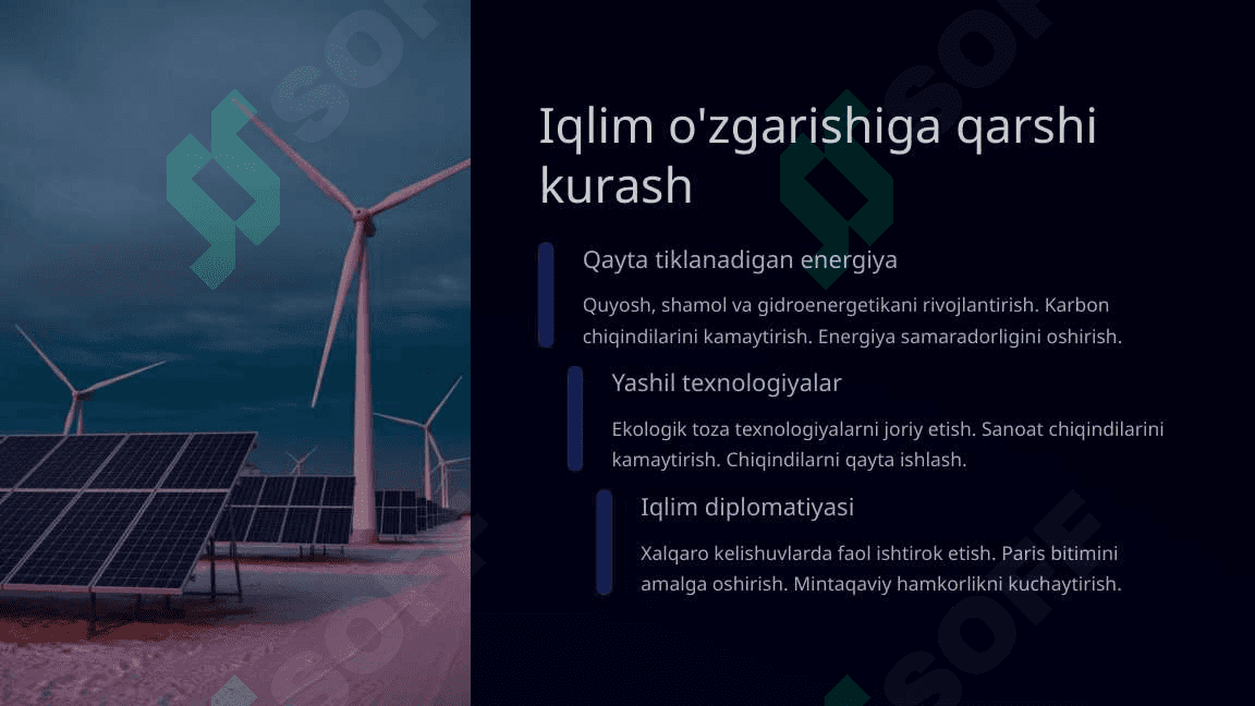 Global muammolarning milliy va mintaqaviy darajadagi yechimlarini topish 6