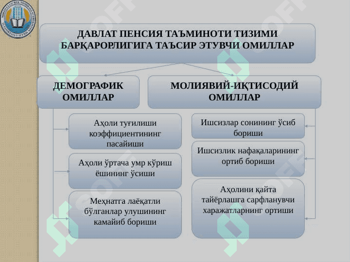 Demografik muammolar va Pensiya islohatlari 5