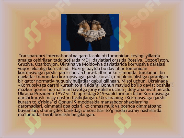 Korrupsiya namoyon bo lish shakllari 4